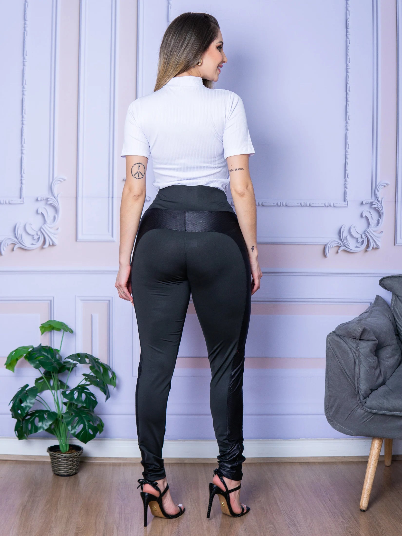 Calça Push-Butt Cirrê