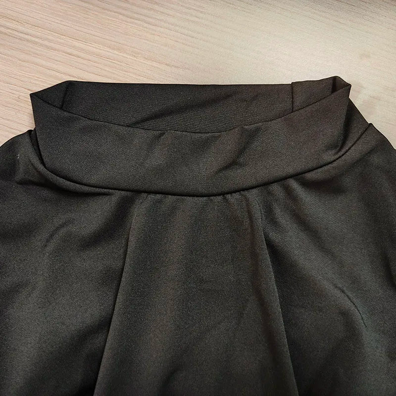 Women Black Bodycon Sexy Club Ruched Drawstring Mini Dresses Female Long Sleeve Slim Fit Party Short Vestidos 2024